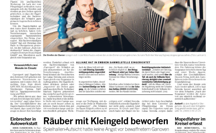  Bericht der Zeitung Kreis Euskirchen