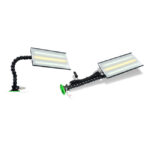 HBC 12V-Fixierlampe mit Saugfuß 0,75mm (30cm weiß u gelb LED) – Bild 2