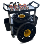 Wheel Restore Universal-Reserverad-KIT - 4 Räder inkl. Trolley