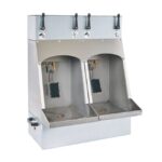 HBC Duales Spritzpistolen-Reinigungssystem auf Lösungsmittel- und Wasserbasis