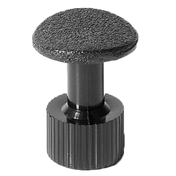 012-010-00Klebepad-mit-rauer-Struktur_d-16-mm_rund_gewoelbt Klebepad mit rauer Struktur, d = 16 mm, rund / gewölbt – Bild 1