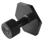 Klebepad mit glatter Struktur, d = 28 mm, sechseckig – Bild 2