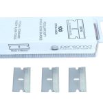 Schaberklingen 40 mm breit,  Packung zu 100 Stück