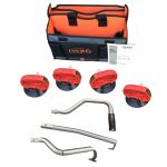 WRD PRO6 Scheiben-Montagesystem mit 4 Pumpsaughebern