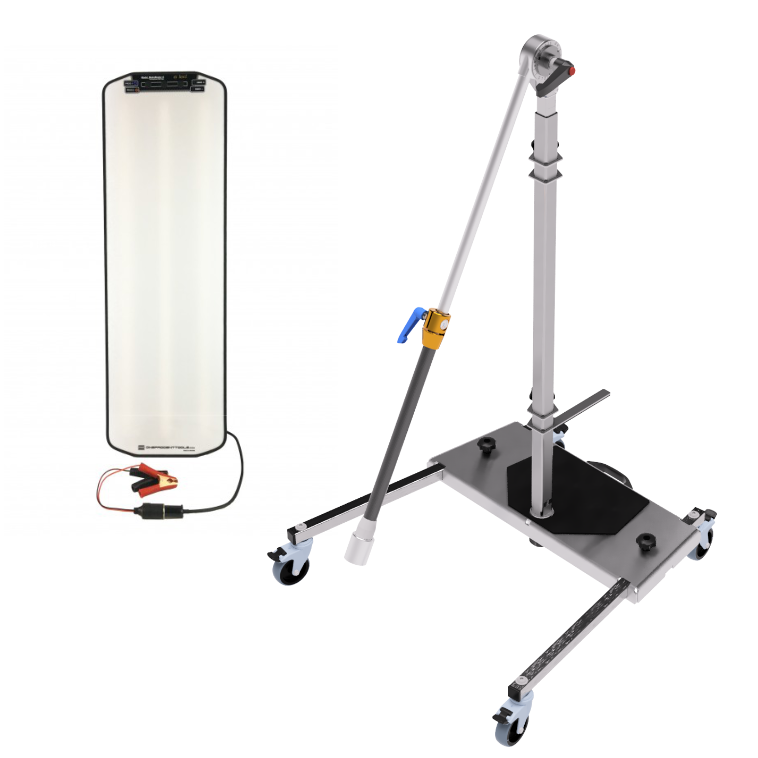 11069-4_DNE U-Stativ DNEprodenttools LEDlight MaksMaster-S G2 (6LED) inkl. U-Stativ Comfort und EasyFix Premium – Bild 1