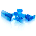 Blackplague Klebeadapter blau (ice) Mix-Pack (16 Stück) – Bild 2