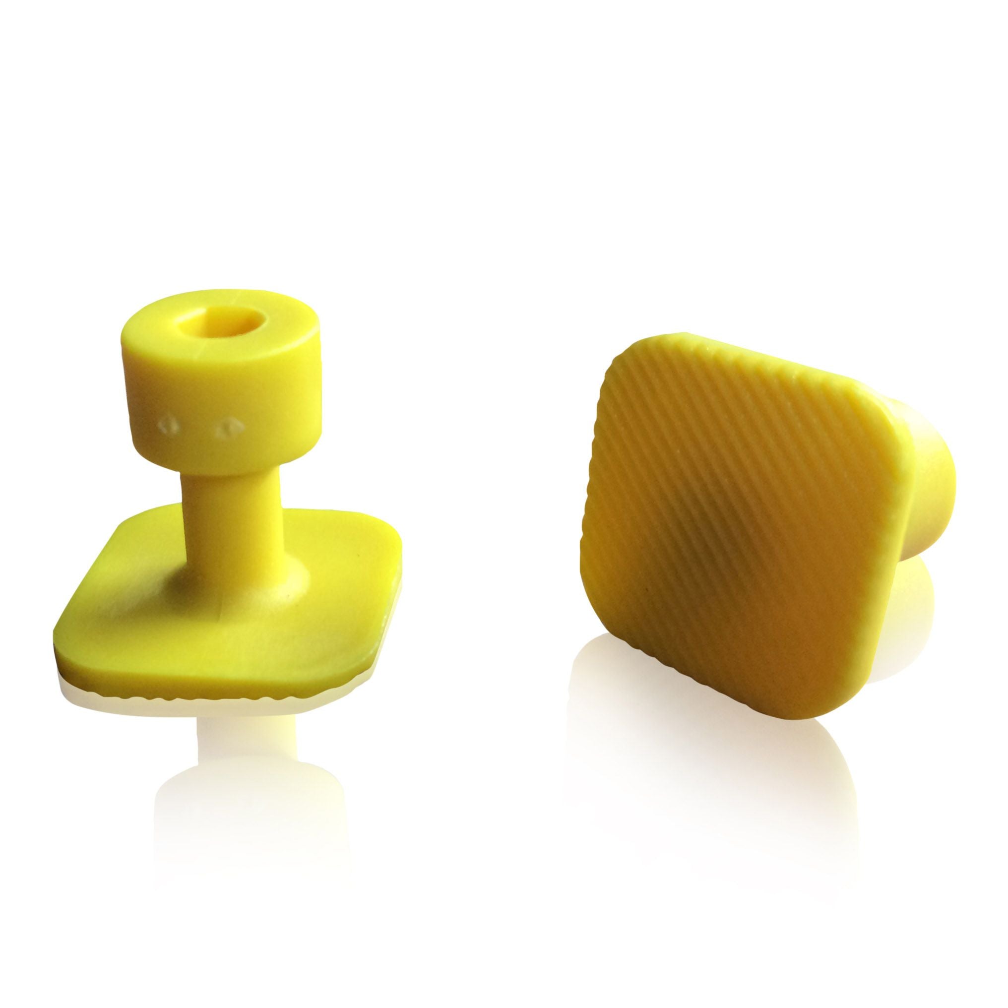 Klebeadapter gelb 21x21mm