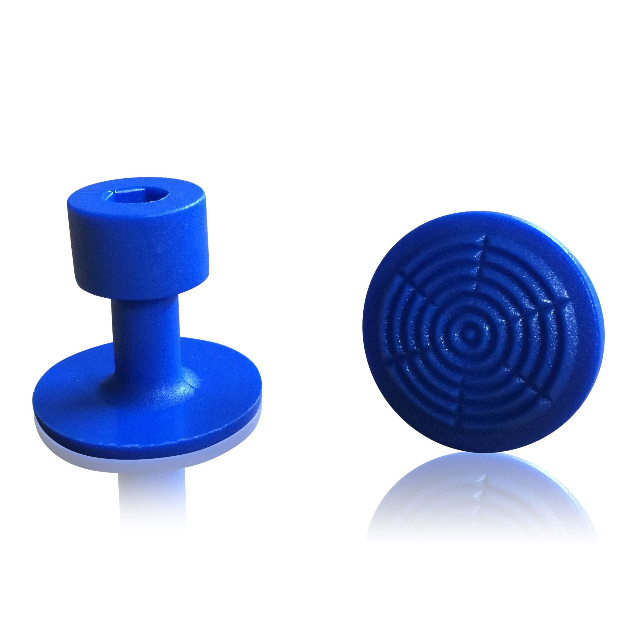 Klebeadapter blau Ø22mm