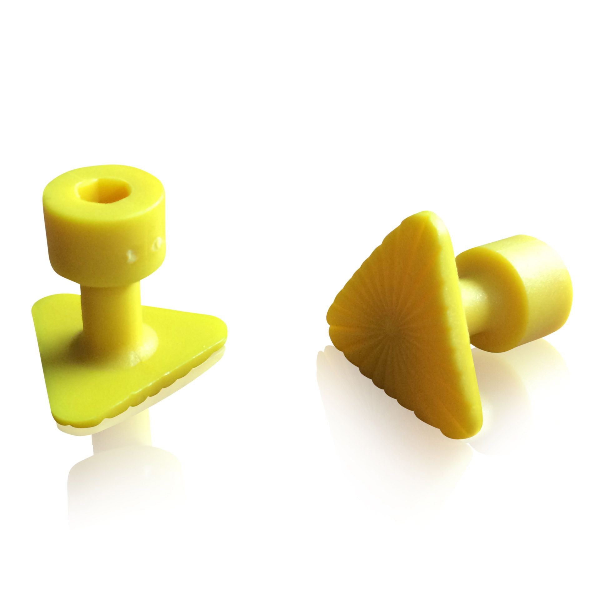 Klebeadapter gelb 23x23x23mm