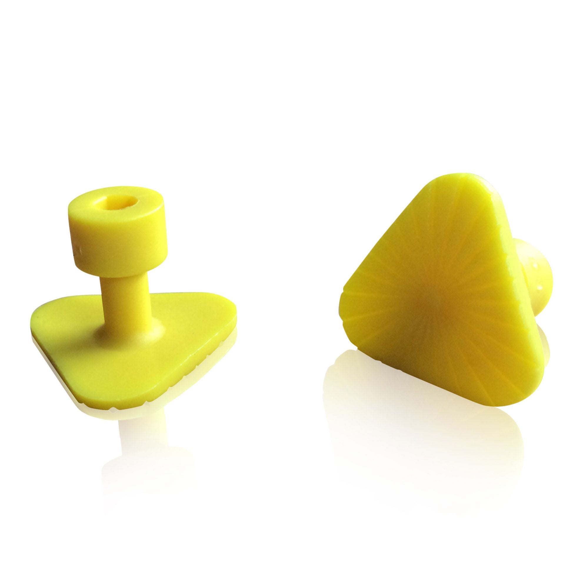 Klebeadapter gelb 30x30x30mm
