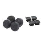 Auflagen gummiert - Set